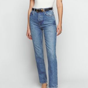 Reformation Cynthia High Rise Jean - Colorado